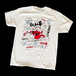 Chicago Bulls Graphic Tee - White